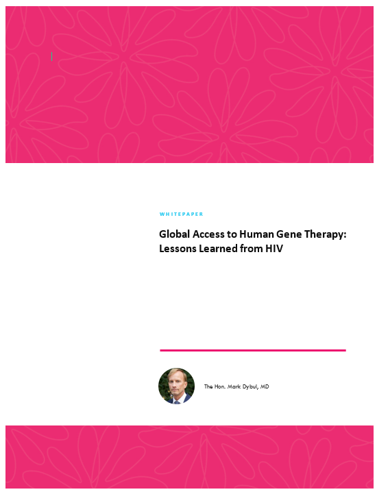 Global Access to Human Gene Therapy: Lessons Learned from HIV